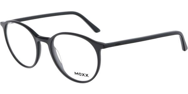Dioptrické brýle MEXX model 2543, barva obruby černá lesk, stranice černá lesk, kód barevné varianty 400. 