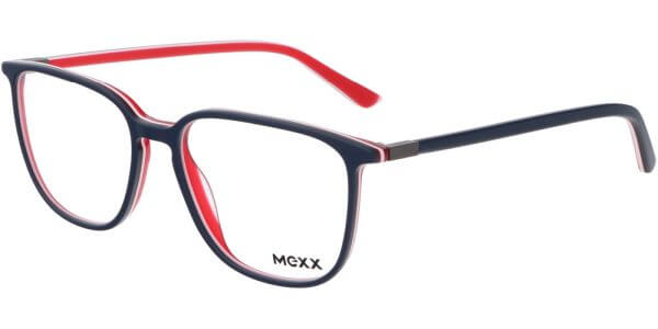 Dioptrické brýle MEXX model 2544, barva obruby modrá červená mat, stranice modrá červená mat, kód barevné varianty 400. 