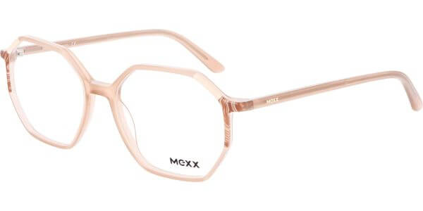 Dioptrické brýle MEXX model 2548, barva obruby béžová hnědá lesk, stranice béžová hnědá lesk, kód barevné varianty 200. 