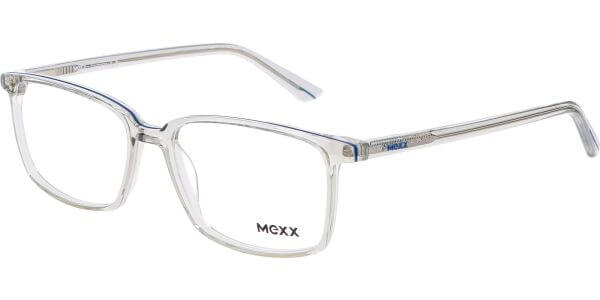 Dioptrické brýle MEXX model 2549, barva obruby čirá modrá lesk, stranice čirá modrá lesk, kód barevné varianty 200. 