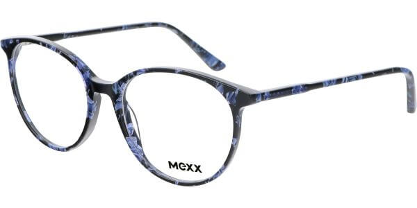Dioptrické brýle MEXX model 2551, barva obruby černá modrá lesk, stranice černá modrá lesk, kód barevné varianty 100. 