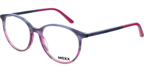 Dioptrické brýle MEXX model 2551, barva obruby fialová růžová lesk, stranice fialová růžová lesk, kód barevné varianty 600. 
