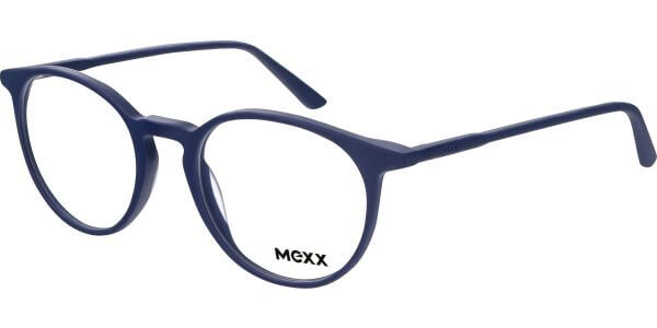 Dioptrické brýle MEXX model 2552, barva obruby modrá mat, stranice modrá mat, kód barevné varianty 400. 