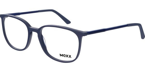 Dioptrické brýle MEXX model 2553, barva obruby modrá mat, stranice modrá mat, kód barevné varianty 400. 