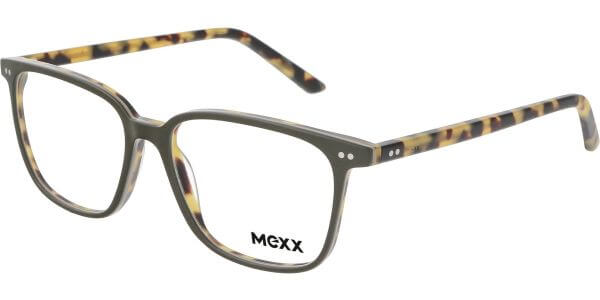 Dioptrické brýle MEXX model Mexx, barva obruby zelená žlutá mat, stranice žlutá mat, kód barevné varianty 200. 