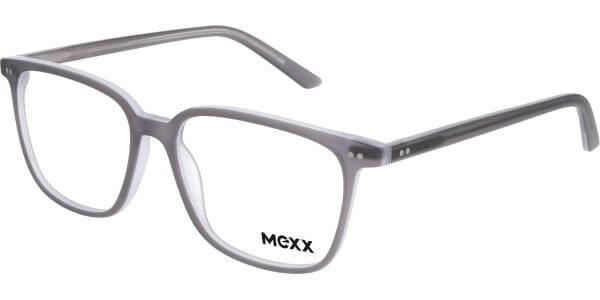 Dioptrické brýle MEXX model Mexx, barva obruby šedá čirá mat, stranice šedá čirá mat, kód barevné varianty 300. 