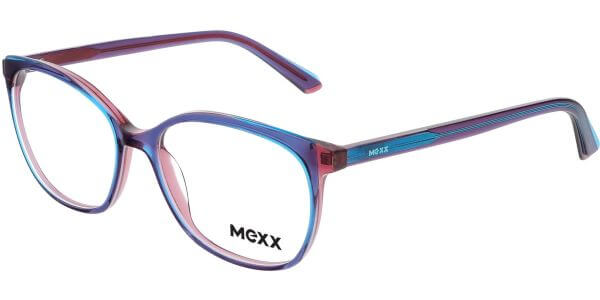 Dioptrické brýle MEXX model 2556, barva obruby fialová růžová lesk, stranice fialová růžová lesk, kód barevné varianty 200. 