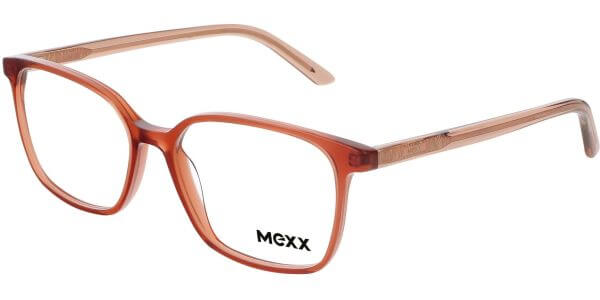 Dioptrické brýle MEXX model 2558, barva obruby červená lesk, stranice červená lesk, kód barevné varianty 300. 
