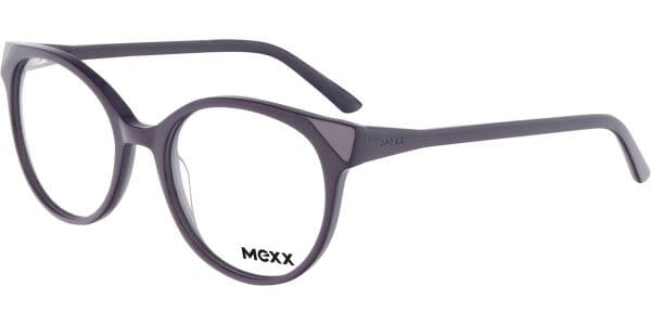 Dioptrické brýle MEXX model 2563, barva obruby fialová lesk, stranice fialová lesk, kód barevné varianty 200. 