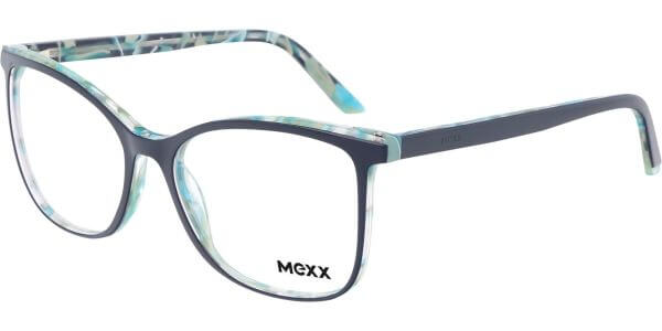 Dioptrické brýle MEXX model 2564, barva obruby modrá tyrkysová lesk, stranice modrá tyrkysová lesk, kód barevné varianty 100. 