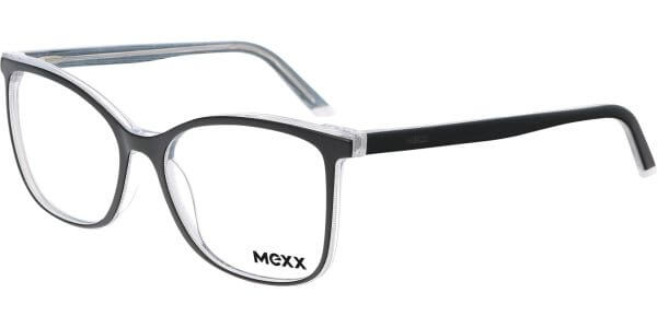 Dioptrické brýle MEXX model 2564, barva obruby černá čirá lesk, stranice černá čirá lesk, kód barevné varianty 300. 