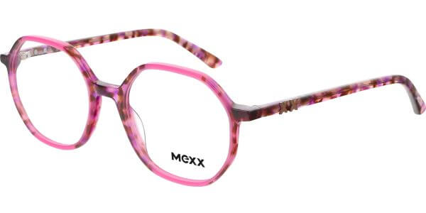 Dioptrické brýle MEXX model 2573, barva obruby růžová hnědá lesk, stranice růžová hnědá lesk, kód barevné varianty 200. 