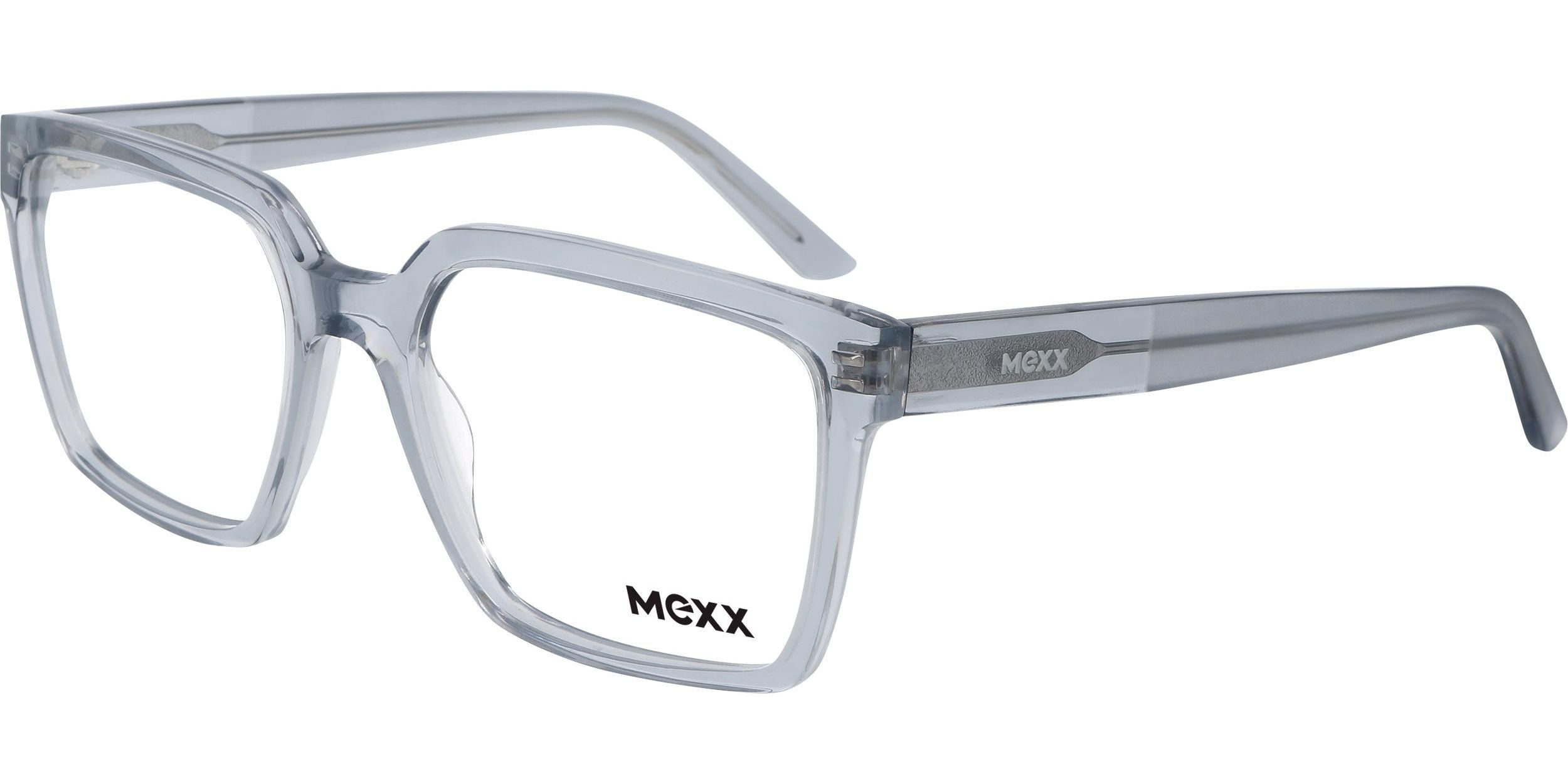 Dioptrické brýle MEXX model 2621, barva obruby šedá čirá lesk, stranice šedá čirá lesk, kód barevné varianty 300. 