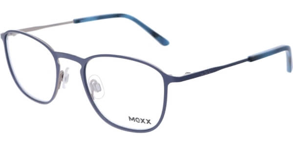 Dioptrické brýle MEXX model 2725, barva obruby modrá mat, stranice modrá mat, kód barevné varianty 300. 