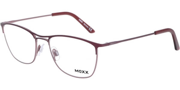 Dioptrické brýle MEXX model 2726, barva obruby červená mat, stranice červená mat, kód barevné varianty 400. 