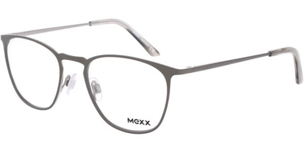 Dioptrické brýle MEXX model 2729, barva obruby šedá mat, stranice šedá mat, kód barevné varianty 400. 