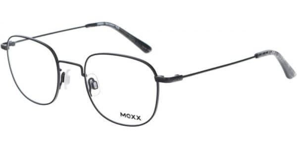 Dioptrické brýle MEXX model 2741, barva obruby černá mat, stranice černá mat, kód barevné varianty 100. 