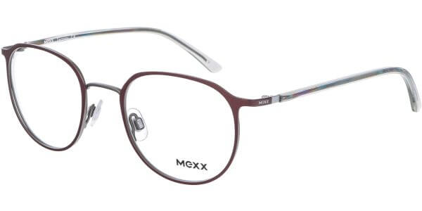 Dioptrické brýle MEXX model 2773, barva obruby červená šedá mat, stranice šedá lesk, kód barevné varianty 200. 