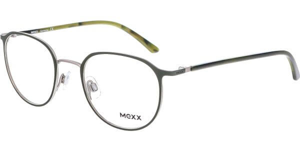 Dioptrické brýle MEXX model 2773, barva obruby zelená mat, stranice zelená lesk, kód barevné varianty 300. 