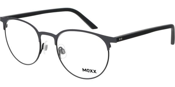 Dioptrické brýle MEXX model 2791, barva obruby šedá mat, stranice černá mat, kód barevné varianty 100. 