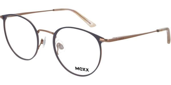 Dioptrické brýle MEXX model 2796, barva obruby fialová bronzová mat, stranice bronzová lesk, kód barevné varianty 200. 