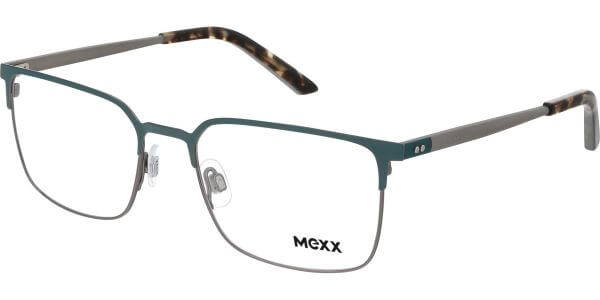 Dioptrické brýle MEXX model 2797, barva obruby tyrkysová šedá mat, stranice šedá mat, kód barevné varianty 400. 