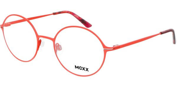 Dioptrické brýle MEXX model 2800, barva obruby oranžová mat, stranice oranžová mat, kód barevné varianty 400. 