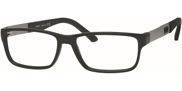 Dioptrické brýle MEXX model 5308, barva obruby černá lesk, stranice stříbrná mat, kód barevné varianty 100. 