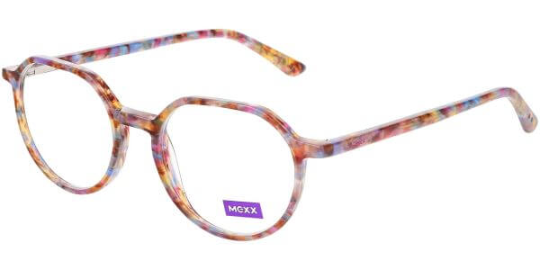 Dioptrické brýle MEXX model 5678, barva obruby růžová modrá lesk, stranice modrá lesk, kód barevné varianty 100. 
