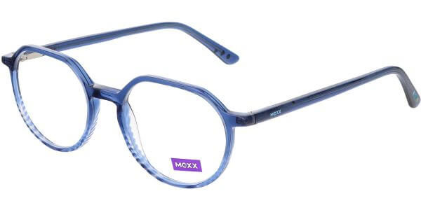 Dioptrické brýle MEXX model 5678, barva obruby modrá lesk, stranice modrá lesk, kód barevné varianty 300. 