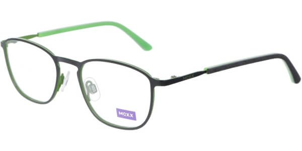 Dioptrické brýle MEXX model 5934, barva obruby černá mat, stranice černá zelená mat, kód barevné varianty 200. 