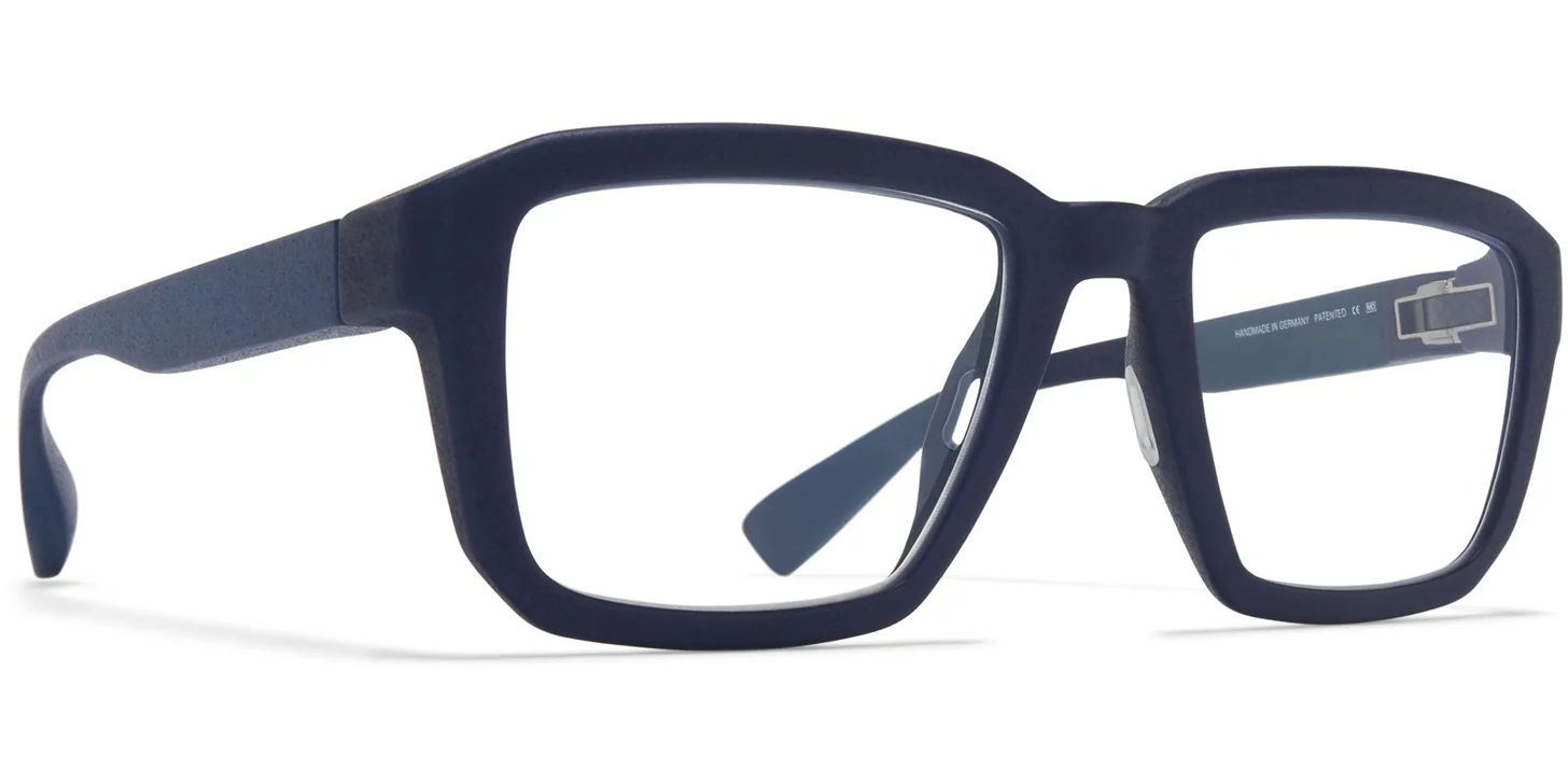 Dioptrické brýle MYKITA model ALCOR, barva obruby modrá mat, stranice modrá mat, kód barevné varianty 346. 