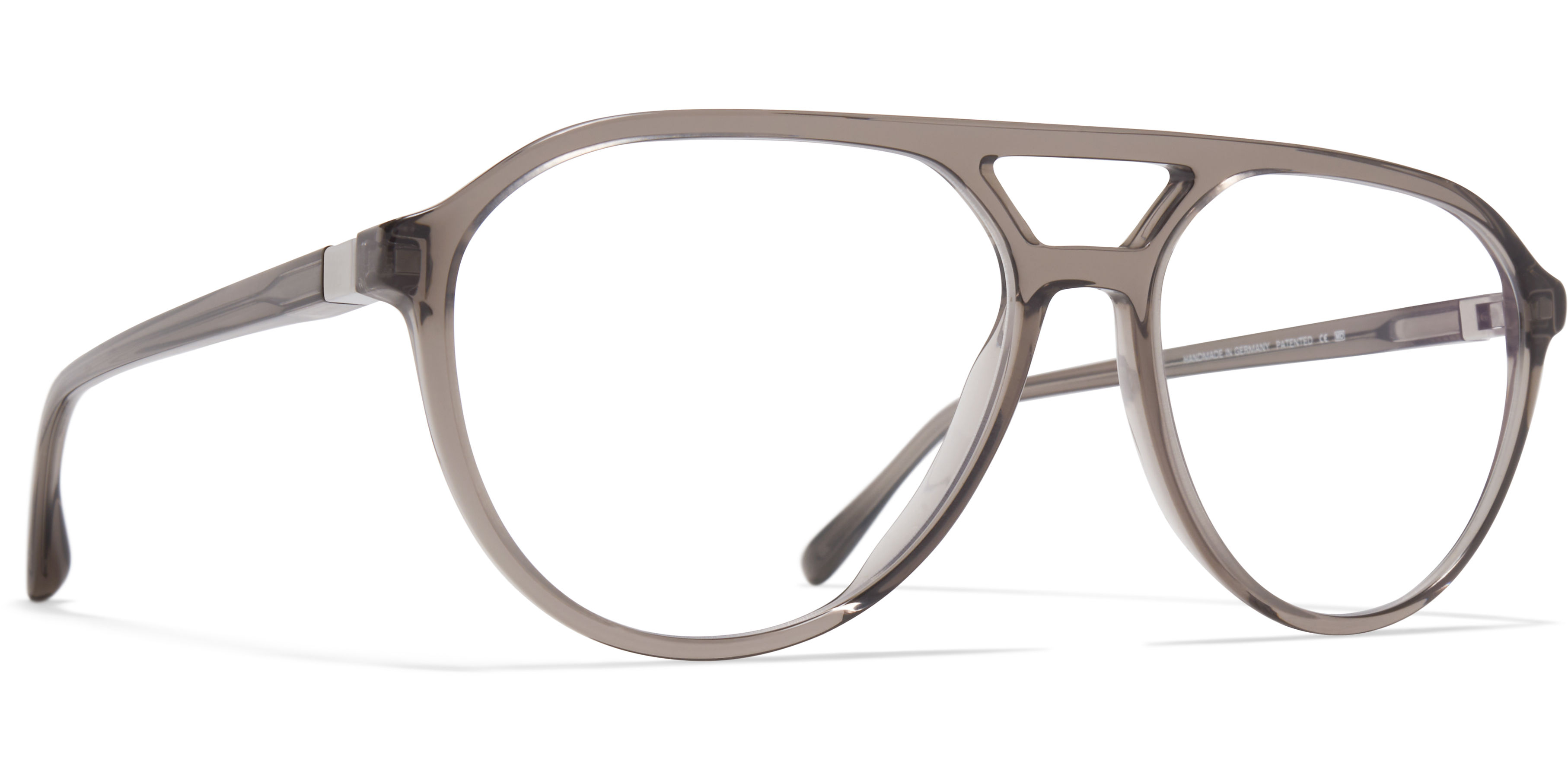 Dioptrické brýle MYKITA model ATINE, barva obruby šedá lesk, stranice šedá lesk, kód barevné varianty 192. 