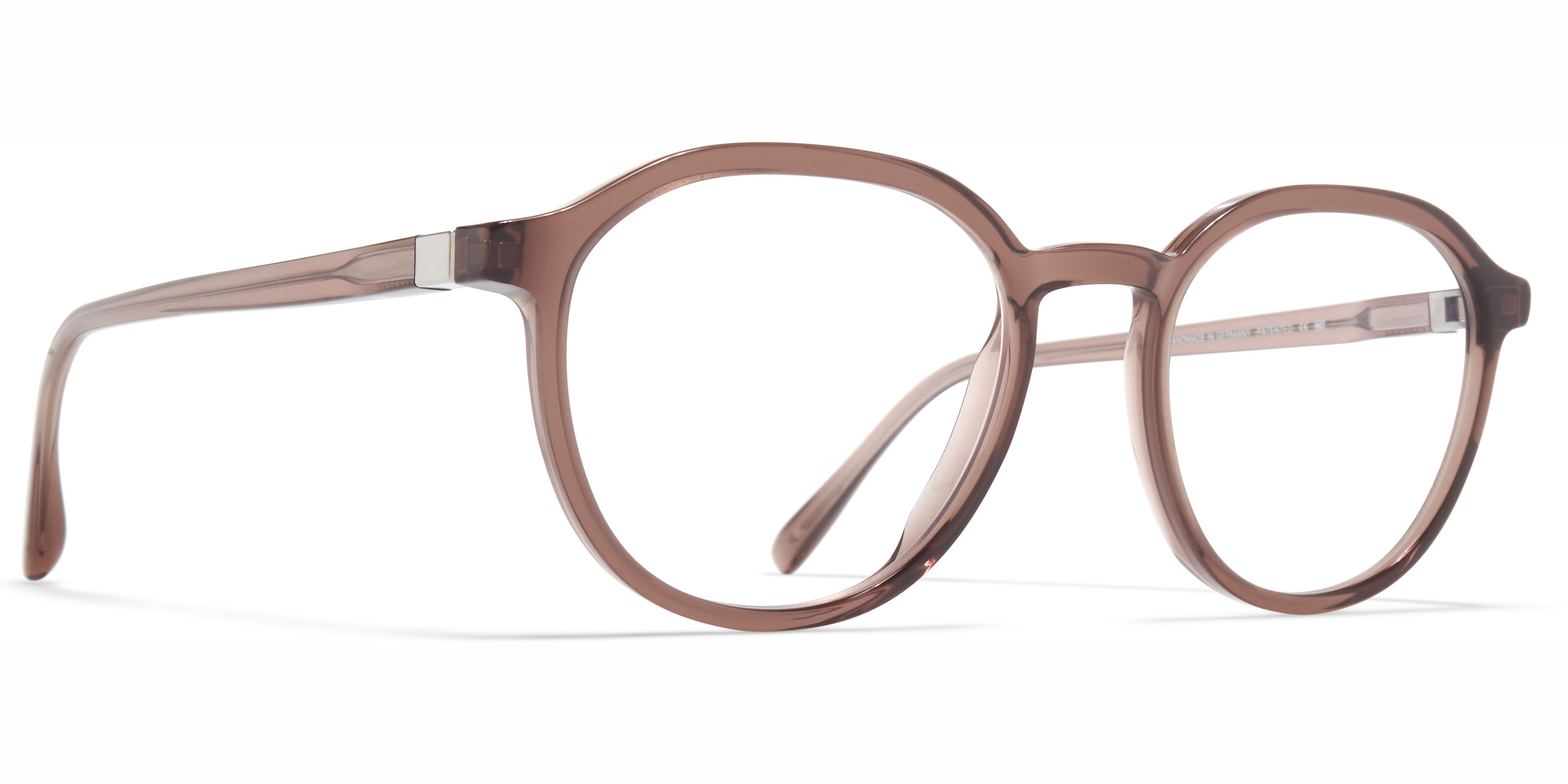 Dioptrické brýle MYKITA model EKON, barva obruby béžová lesk, stranice béžová lesk, kód barevné varianty 405. 