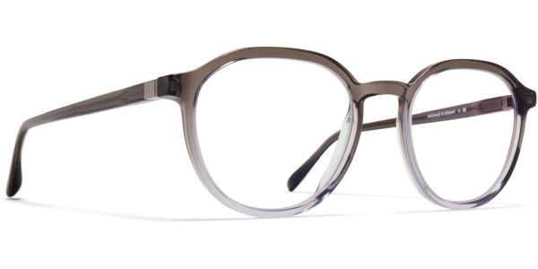 Dioptrické brýle MYKITA model EKON, barva obruby šedá lesk, stranice šedá lesk, kód barevné varianty 734. 