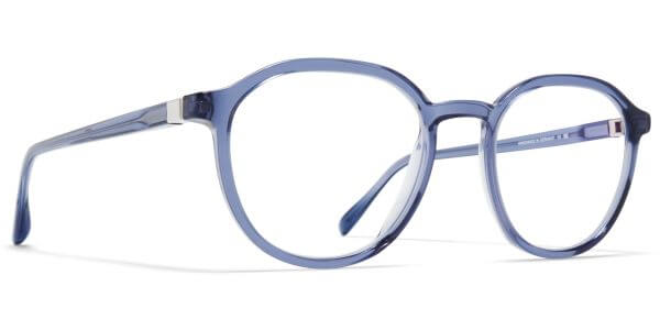 Dioptrické brýle MYKITA model EKON, barva obruby modrá lesk, stranice modrá lesk, kód barevné varianty 737. 
