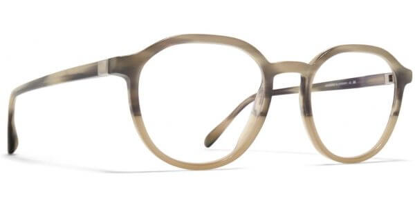 Dioptrické brýle MYKITA model EKON, barva obruby šedá béžová lesk, stranice šedá béžová lesk, kód barevné varianty 791. 
