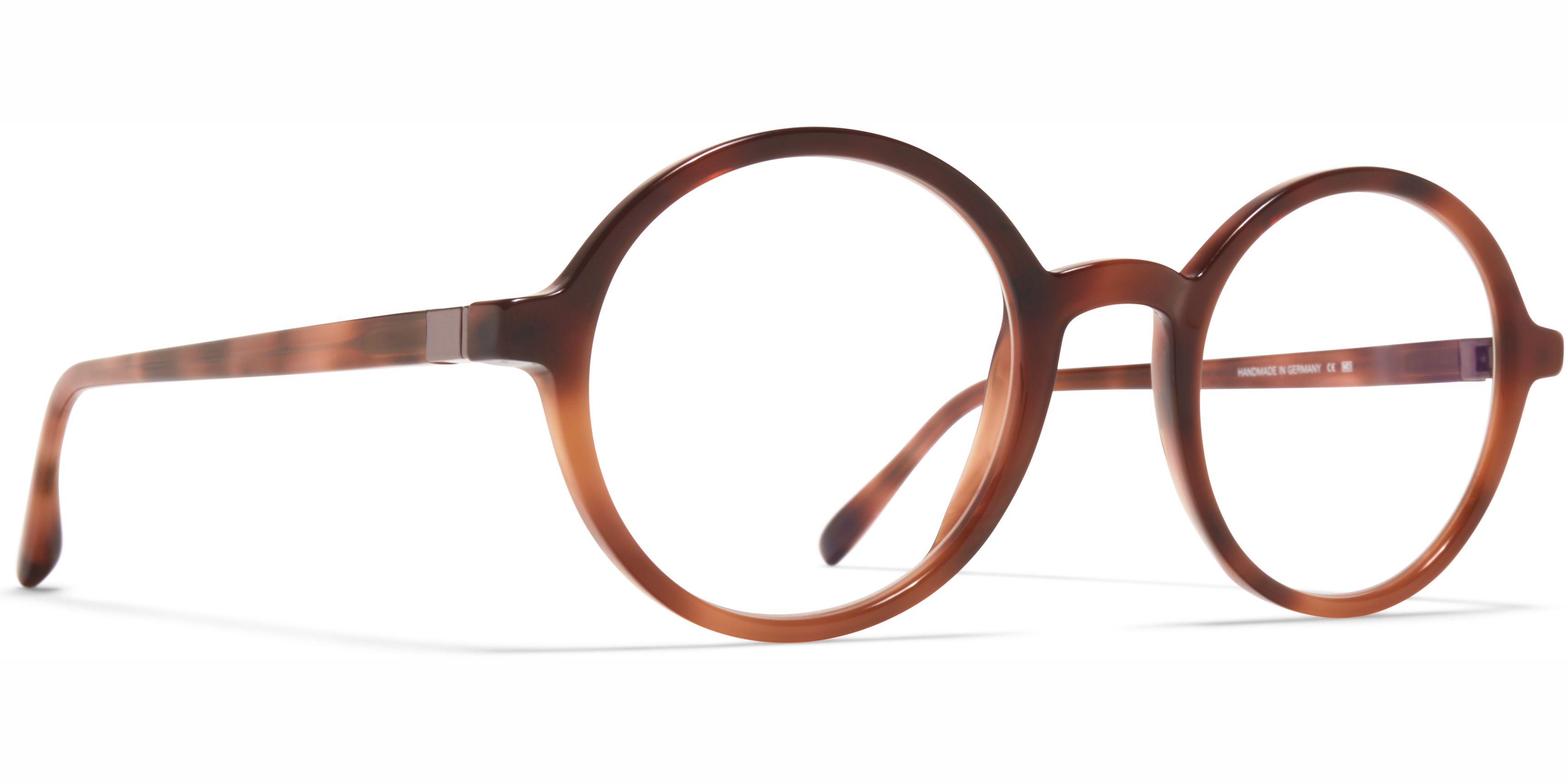Dioptrické brýle MYKITA model JOJO, barva obruby hnědá lesk, stranice hnědá lesk, kód barevné varianty 735. 