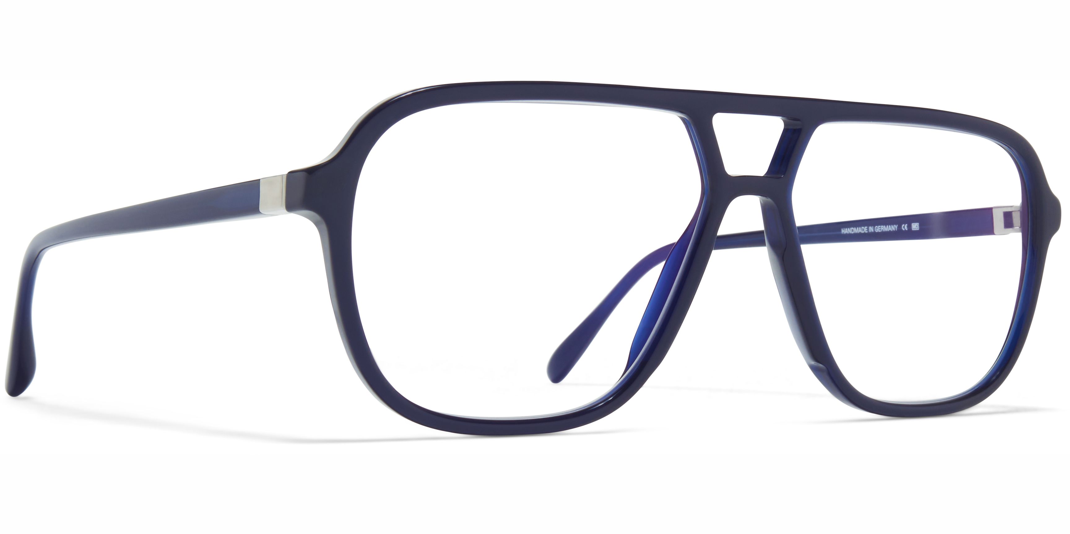 Dioptrické brýle MYKITA model KAMI, barva obruby modrá lesk, stranice modrá lesk, kód barevné varianty 785. 