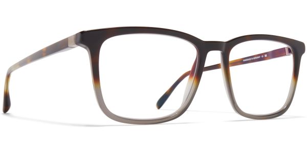Dioptrické brýle MYKITA model KENDO, barva obruby hnědá šedá lesk, stranice hnědá lesk, kód barevné varianty 741. 