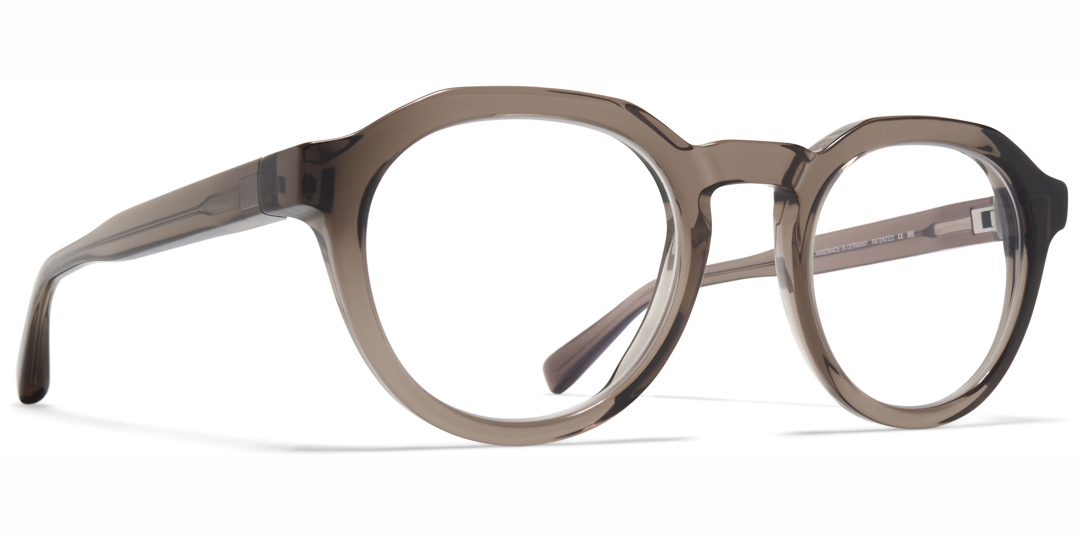 Dioptrické brýle MYKITA model KIMBER, barva obruby šedá lesk, stranice šedá lesk, kód barevné varianty 776. 