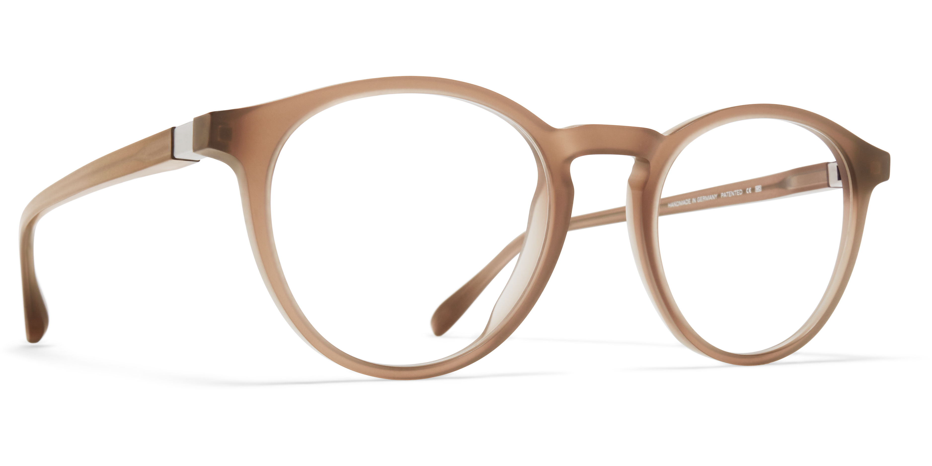 Dioptrické brýle MYKITA model LAIS, barva obruby béžová mat, stranice béžová mat, kód barevné varianty 626. 