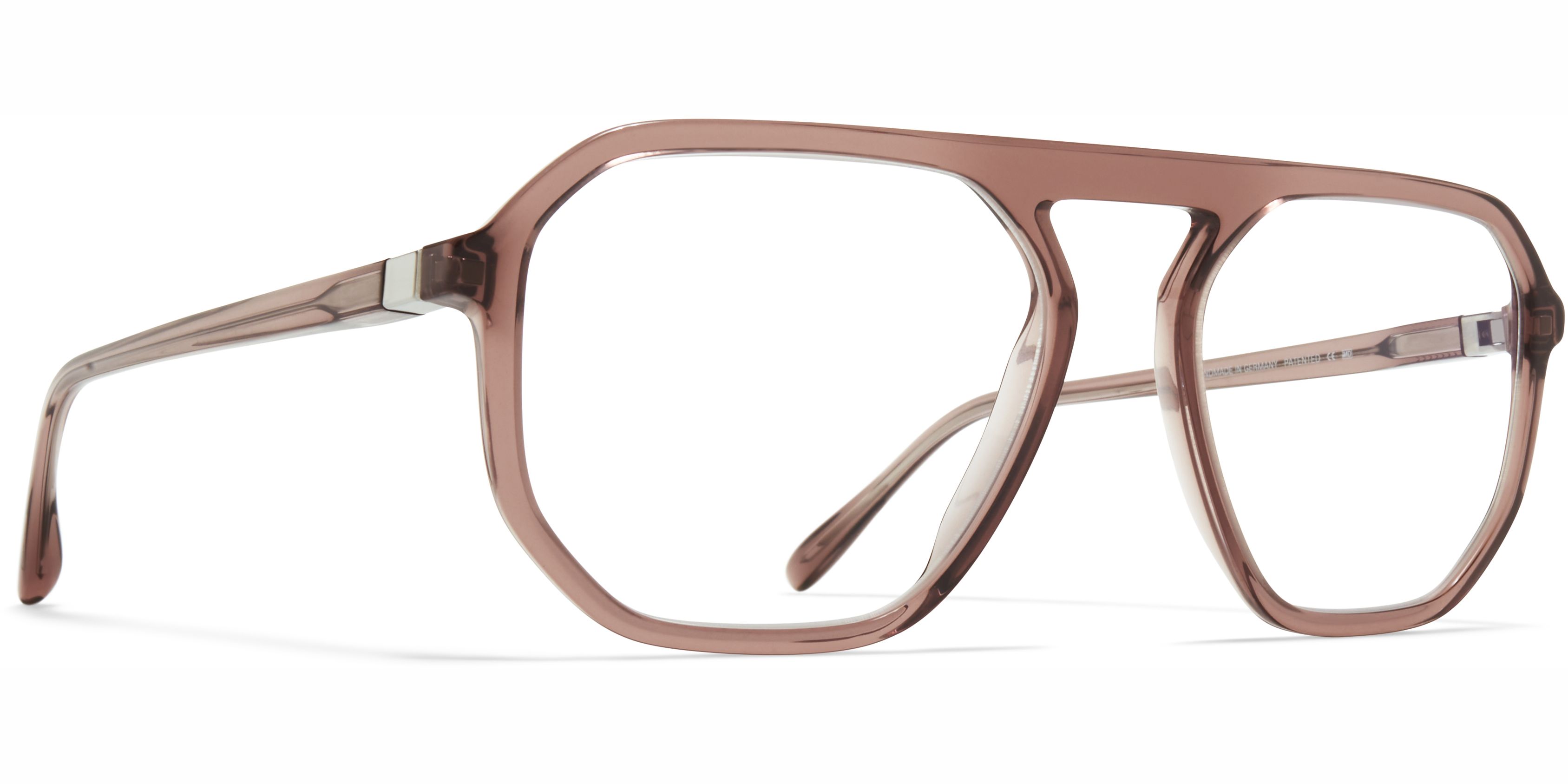 Dioptrické brýle MYKITA model LOOMIS, barva obruby béžová lesk, stranice béžová lesk, kód barevné varianty 405. 