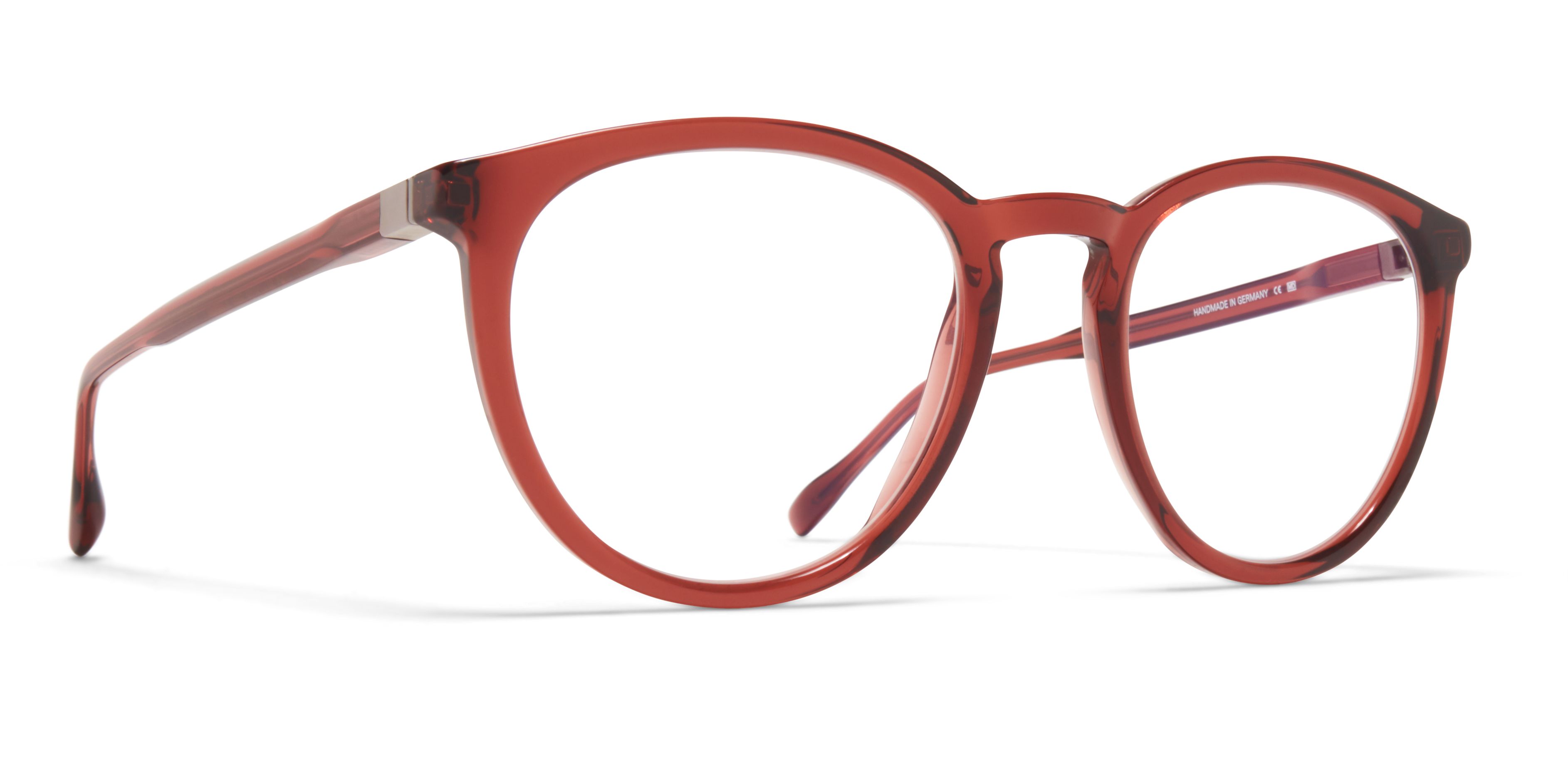 Dioptrické brýle MYKITA model NALA, barva obruby hnědá lesk, stranice hnědá lesk, kód barevné varianty 743. 