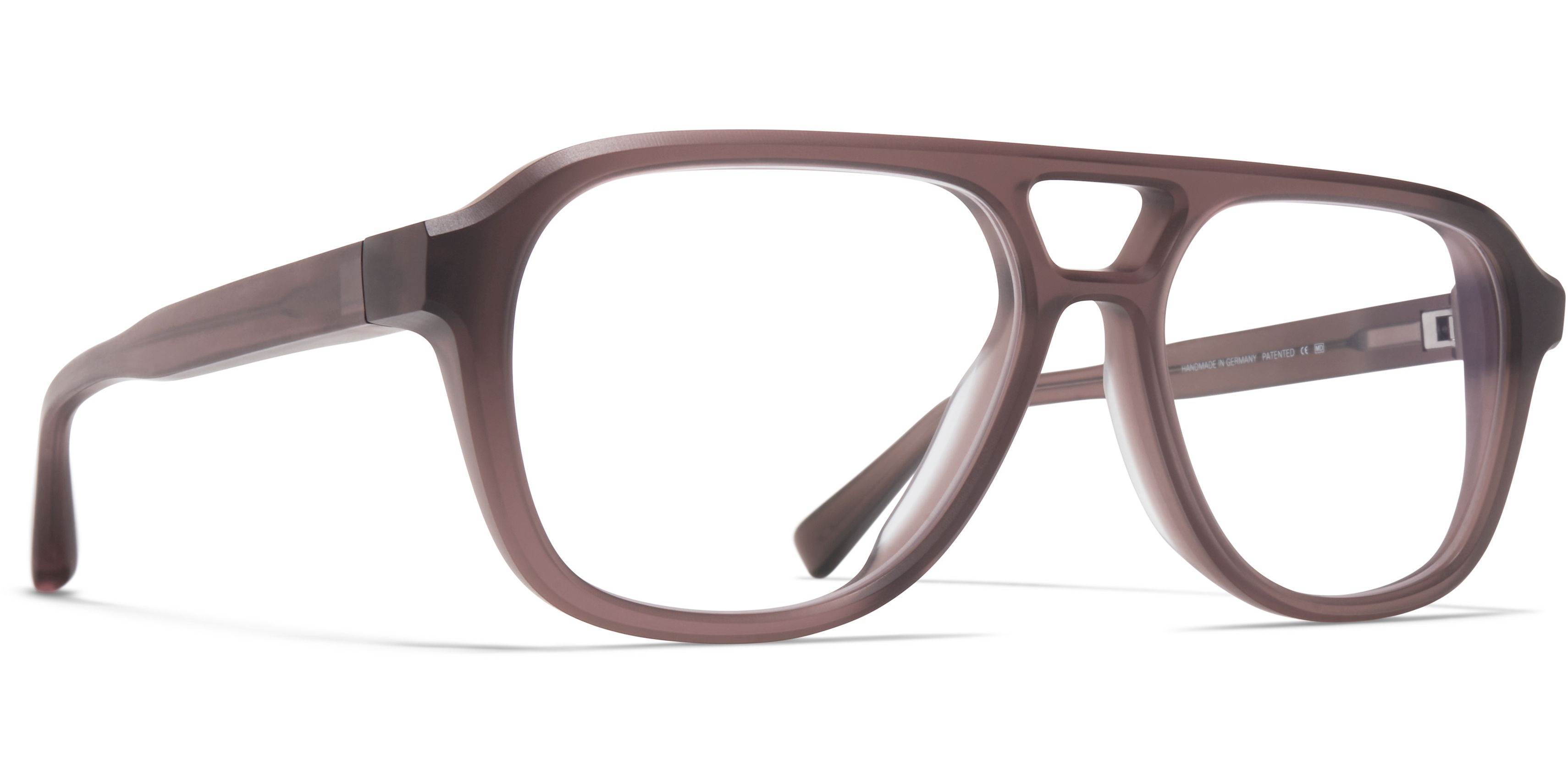 Dioptrické brýle MYKITA model NYARA, barva obruby hnědá mat, stranice hnědá mat, kód barevné varianty 374. 