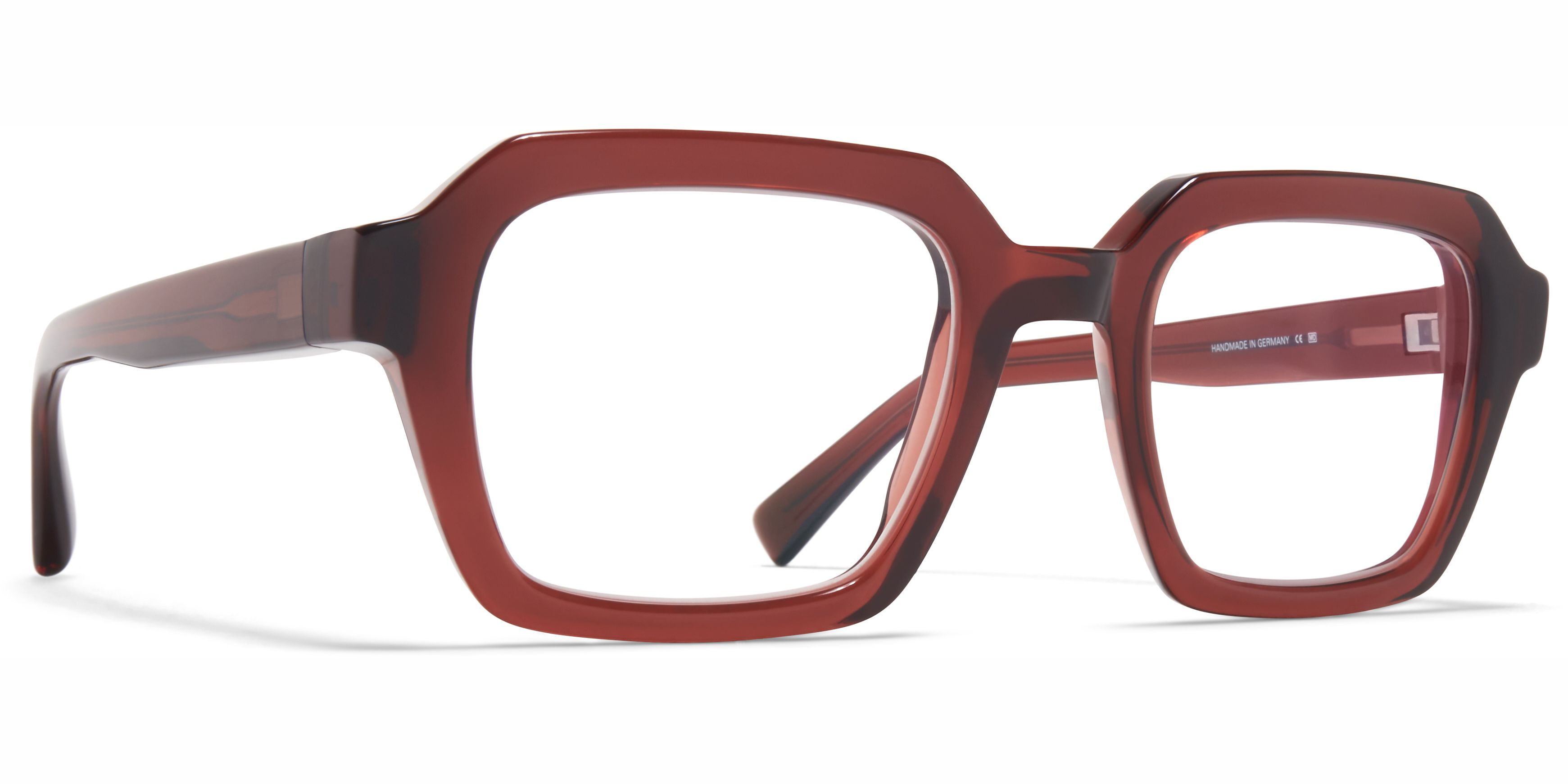 Dioptrické brýle MYKITA model RUE, barva obruby hnědá lesk, stranice hnědá lesk, kód barevné varianty 788. 