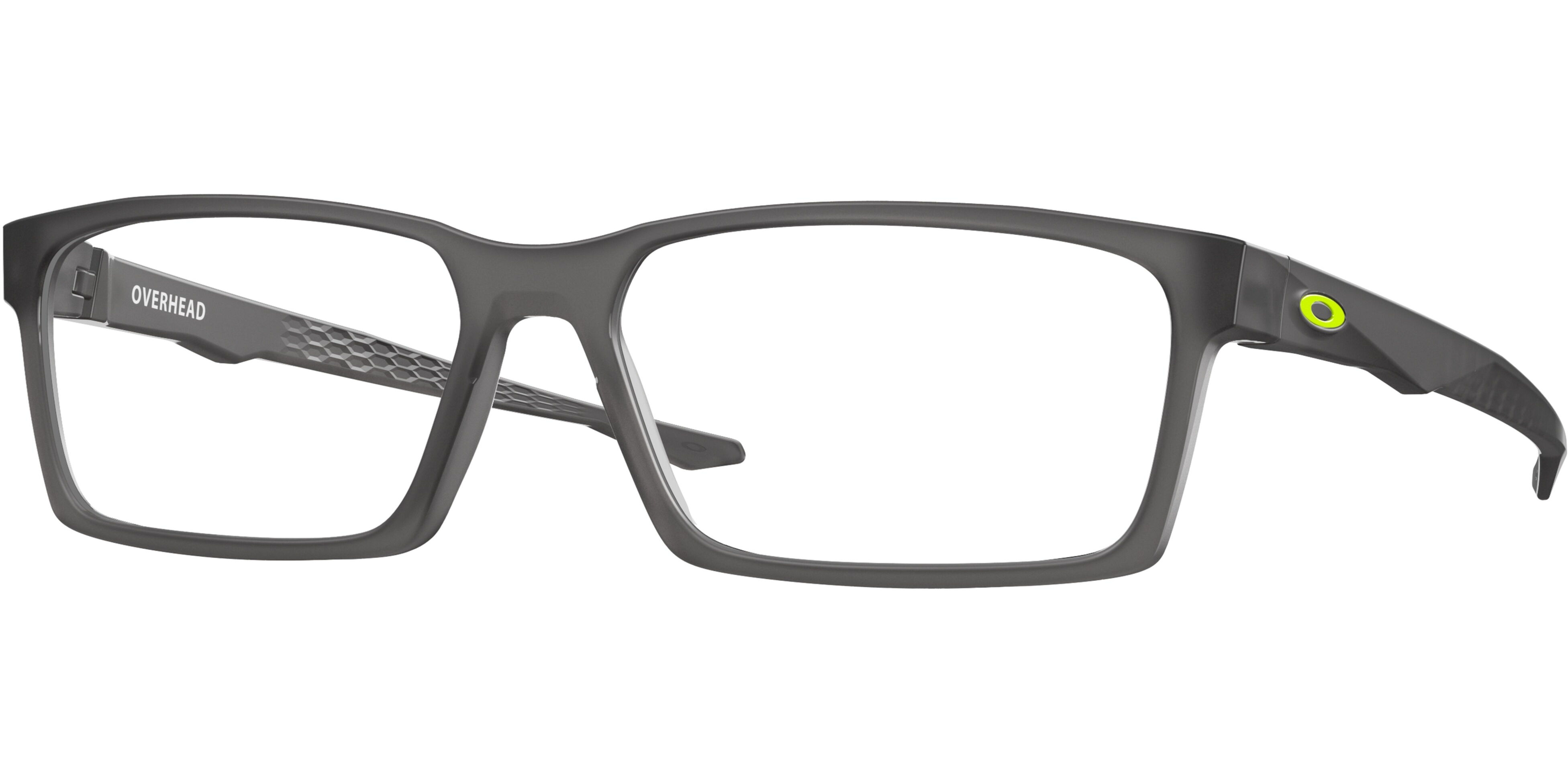 Dioptrické brýle Oakley model 8060, barva obruby šedá mat, stranice šedá mat, kód barevné varianty 806002. 