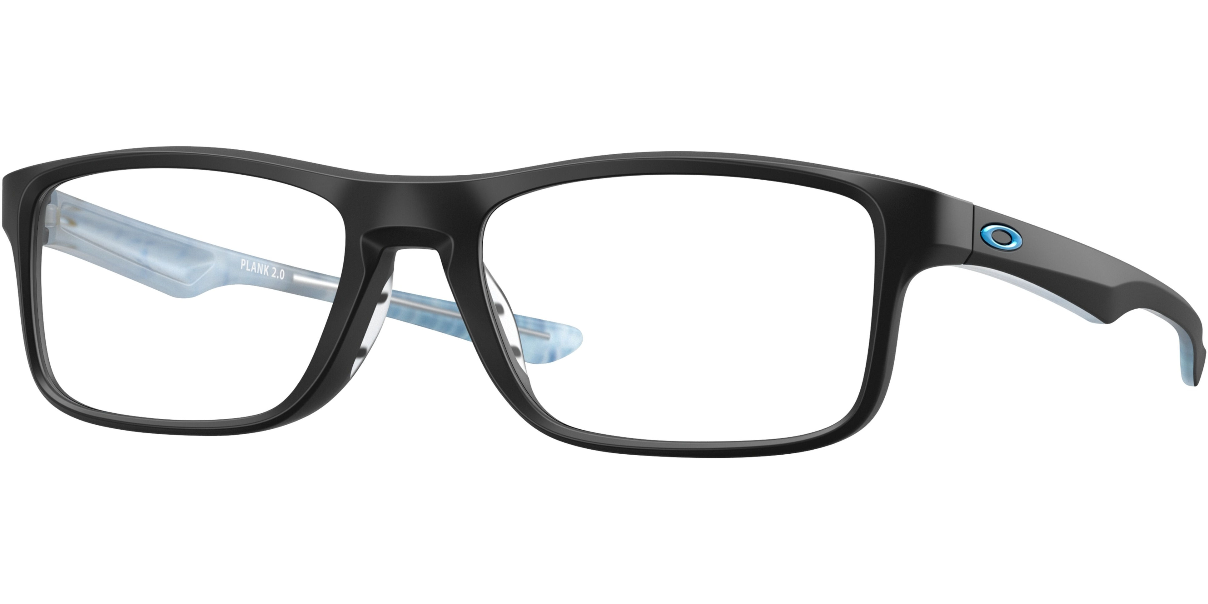 Dioptrické brýle Oakley model 8081, barva obruby černá mat, stranice černá mat, kód barevné varianty 808101. 