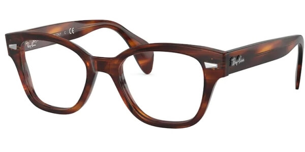 Dioptrické brýle Ray-Ban® model 0880, barva obruby hnědá lesk, stranice hnědá lesk, kód barevné varianty 2144. 