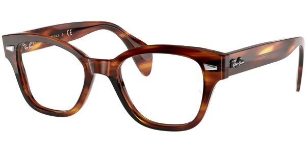 Dioptrické brýle Ray-Ban® model 0880, barva obruby hnědá lesk, stranice hnědá lesk, kód barevné varianty 2144. 